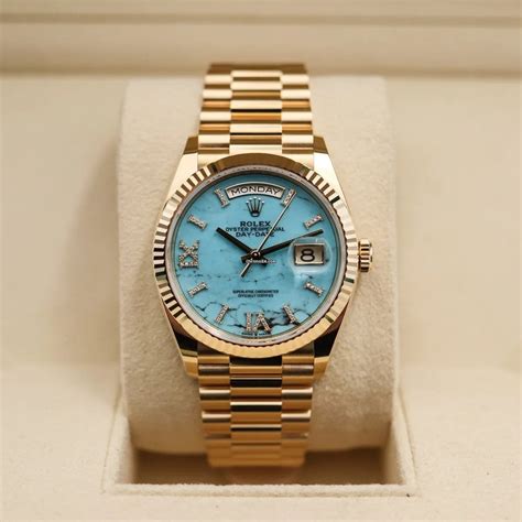 turquoise rolex day date|Rolex Day-Date 36.